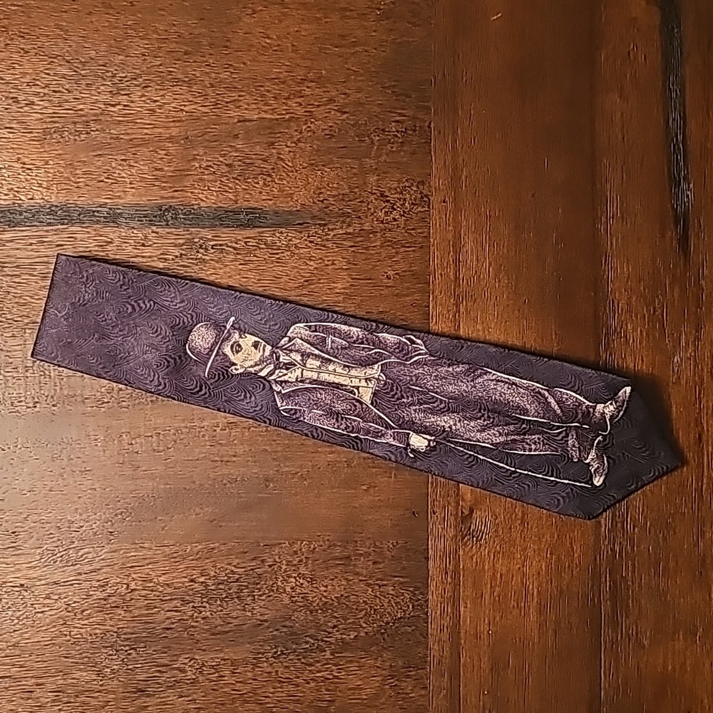 Charlie Chaplin 100% Silk Men's Tie